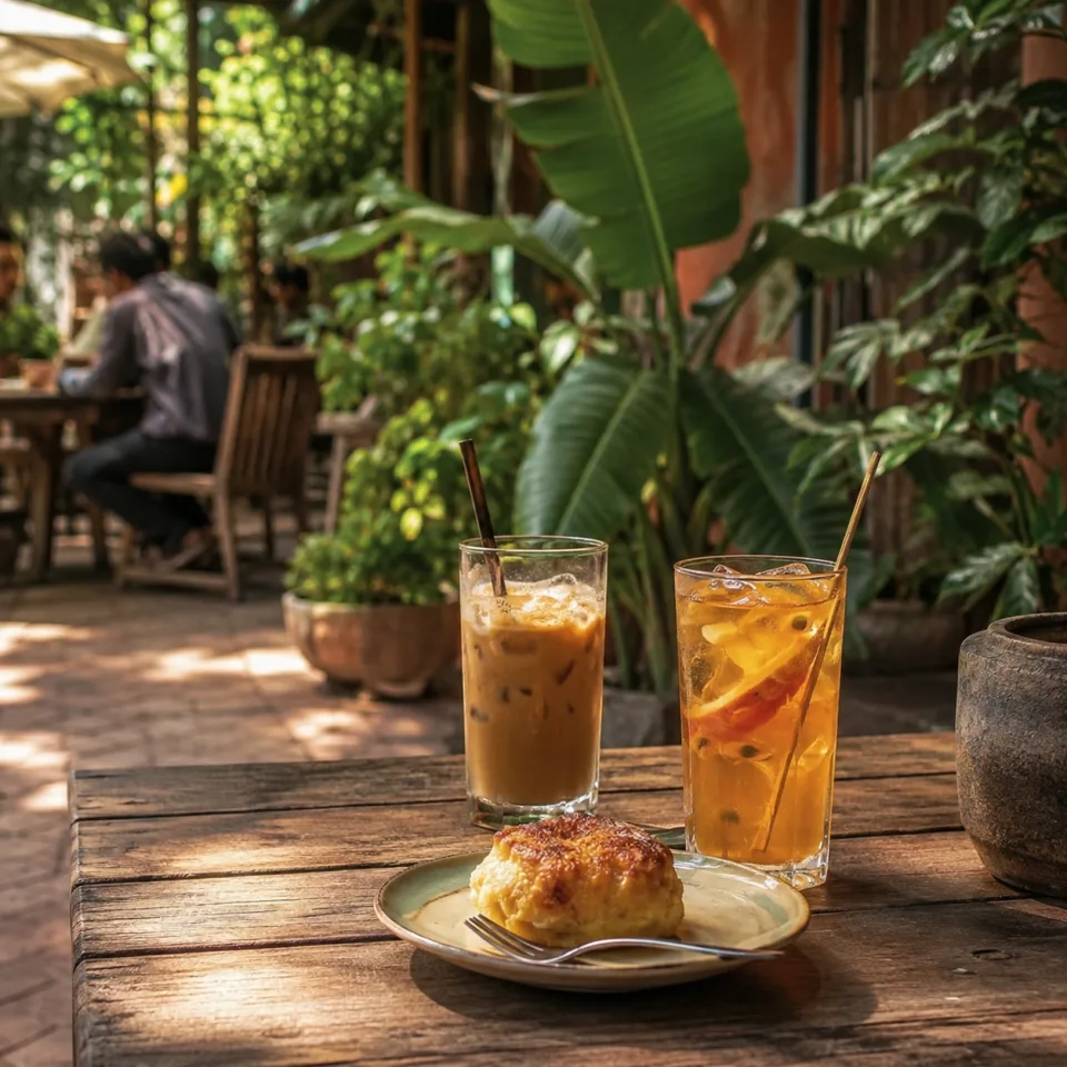 Bếp và người đứng quán
