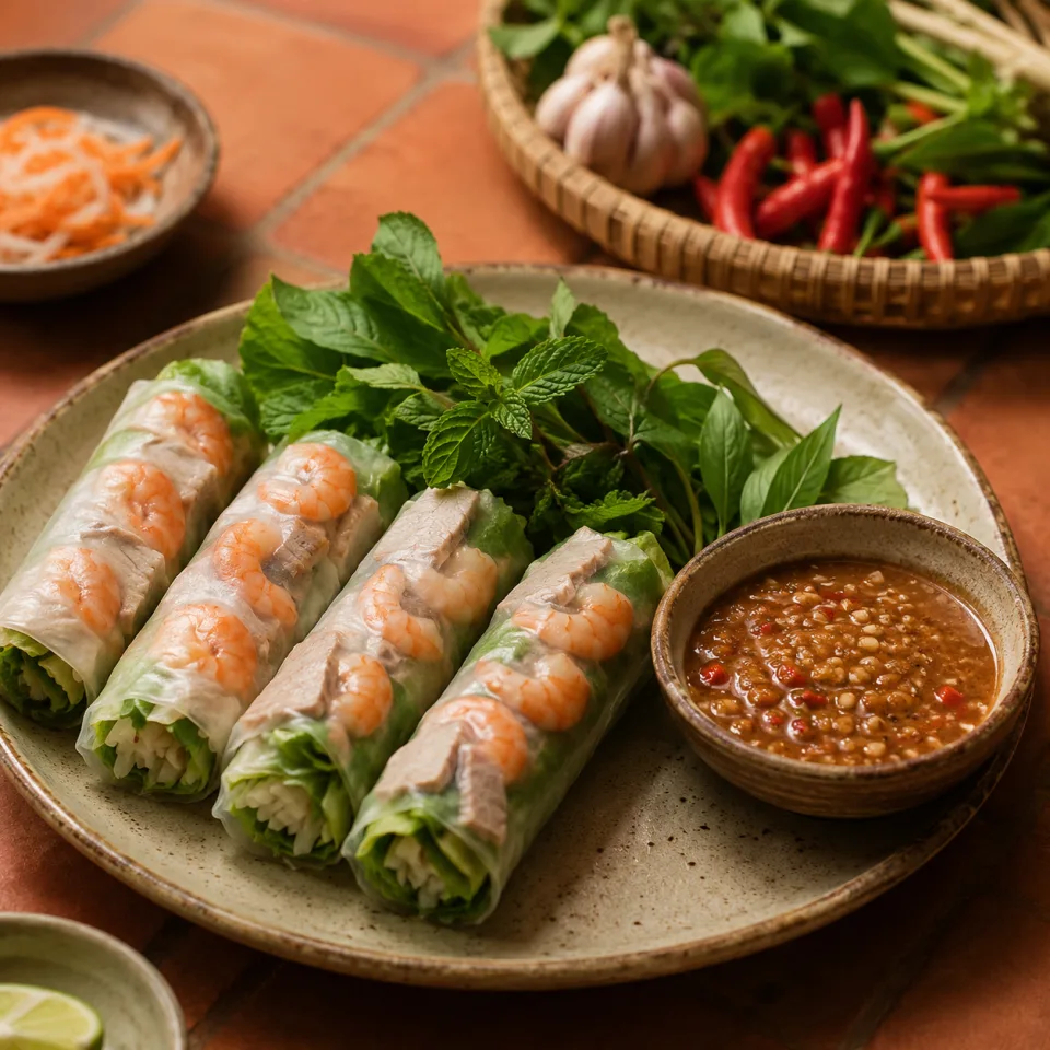 Thực đơn ghi trên bảng